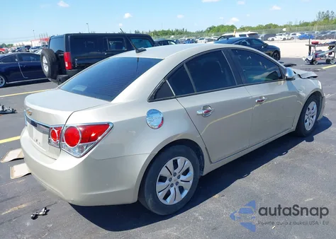 2013 Chevrolet Cruze Ls Auto из США, поврежденный, VIN 1G1PA5SH5D7220543